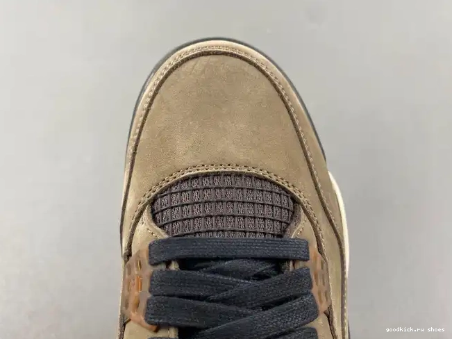 Cheap x Scott 4 Air Retro Brown TS Jordan AJ4-882335 Travis 0422